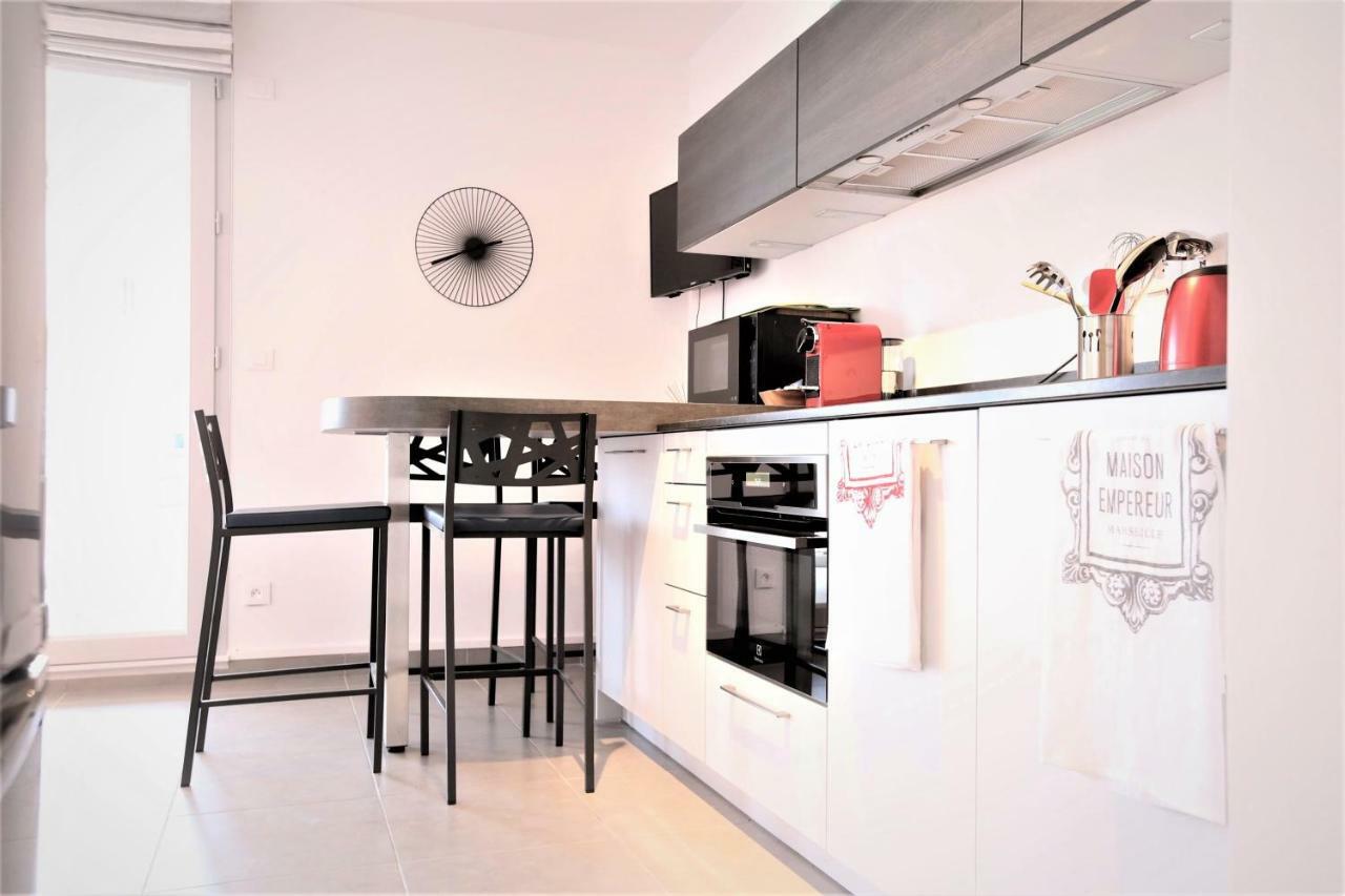 L'Appartement Du Palais Longchamp Marseille Exteriör bild